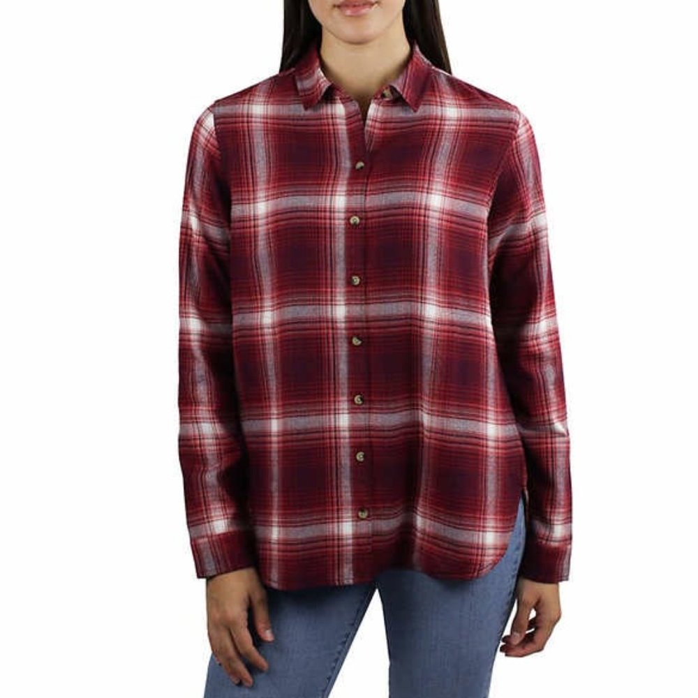 JACHS Girlfriend Ladies' Flannel Shirt